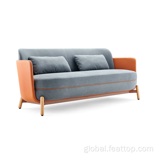 office reception sofa Lounge Design Reception Seating Leisure Sofa For Office Manufactory